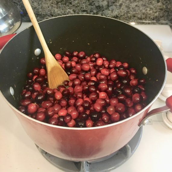 homemade cranberry sauce recipe from Nutrition Bliss